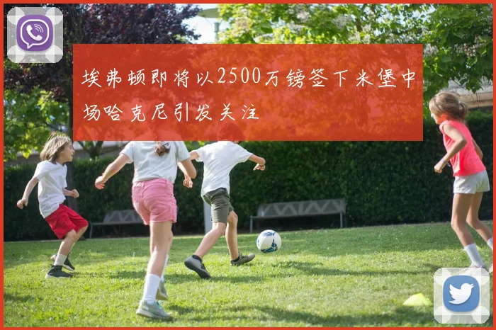 埃弗顿即将以2500万镑签下米堡中场哈克尼引发关注
